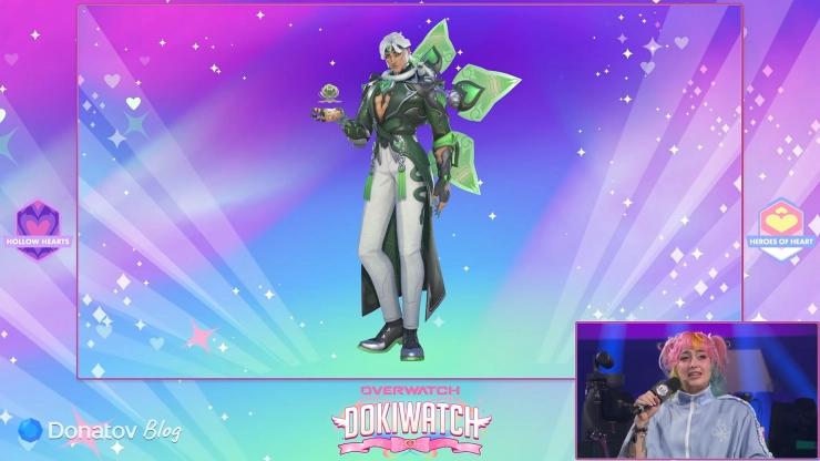 Будущий облик на Ткача Жизни из серии Dokiwatch в Overwatch