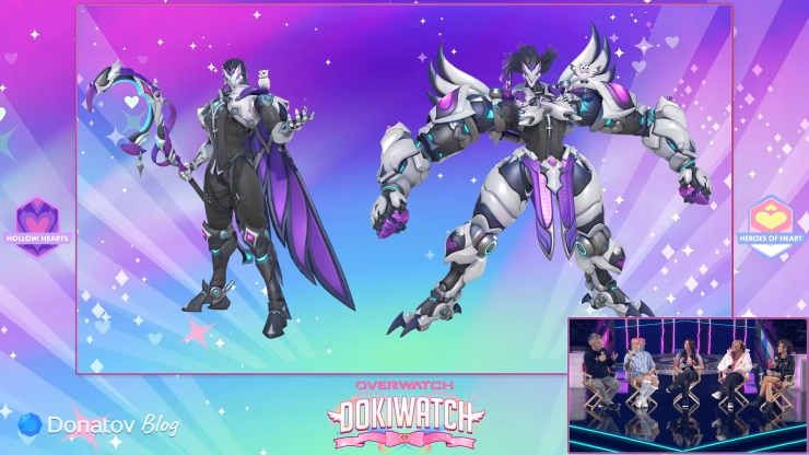Будущий облик на Раматтру из серии Dokiwatch в Overwatch