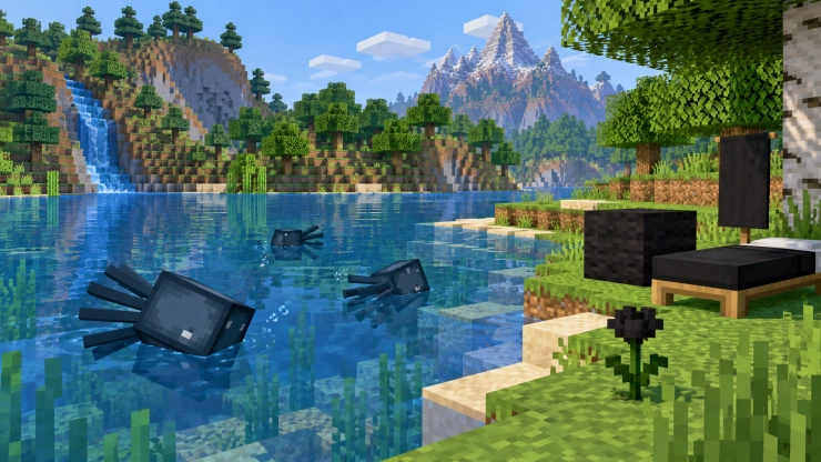 Где взять чёрный краситель в Minecraft: быстрые и необычные способы