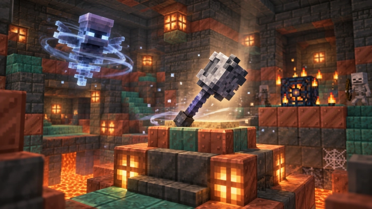 Где взять булаву в Minecraft: дворец испытаний, ключи и крафт