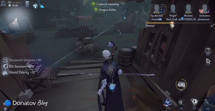 Соединение Отшельника в Identity V