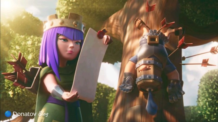 «Королева лучниц» в Clash Royale