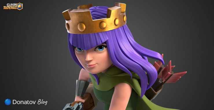 «Королева лучниц» из Clash Royale