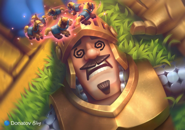 Контуженный «Принц» Clash Royale