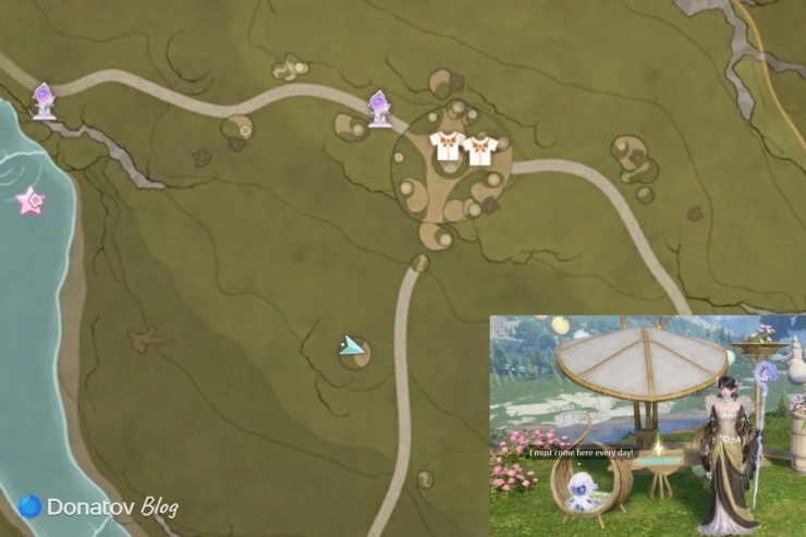 Где найти уровень Near the Wish Celebration Center от Wishing Orb Express в Infinity Nikki