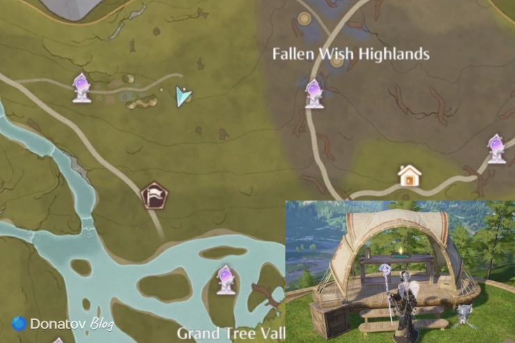 Где найти уровень Near Timis's Farm от игры Wishing Orb Express в Infinity Nikki