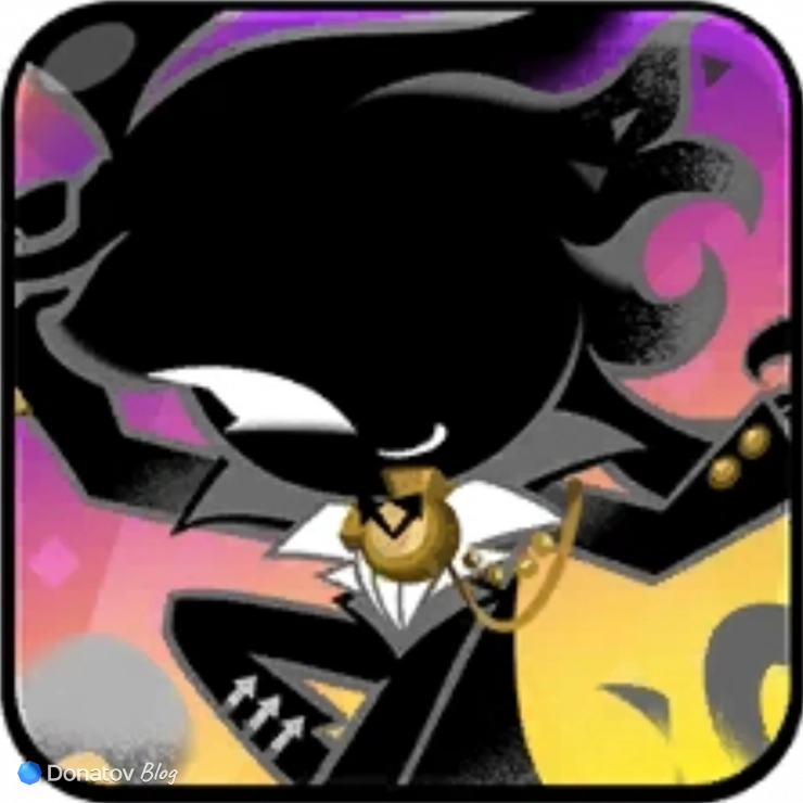 Иконка Time Shadow Cookie в Cookie Run: Kingdom