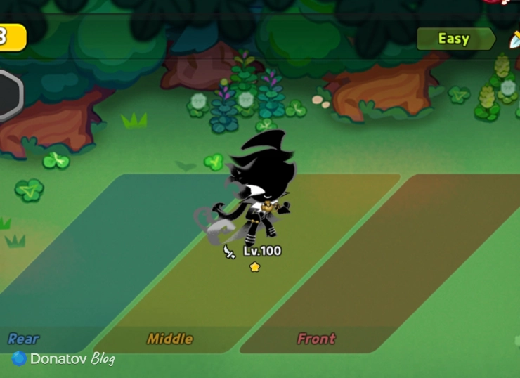Time Shadow Cookie в отряде в Cookie Run: Kingdom