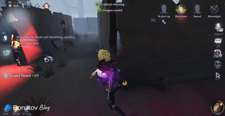 Кого контрит Форвард в Identity V