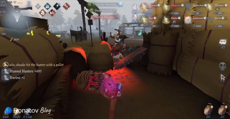 Кто контрит Форварда в Identity V