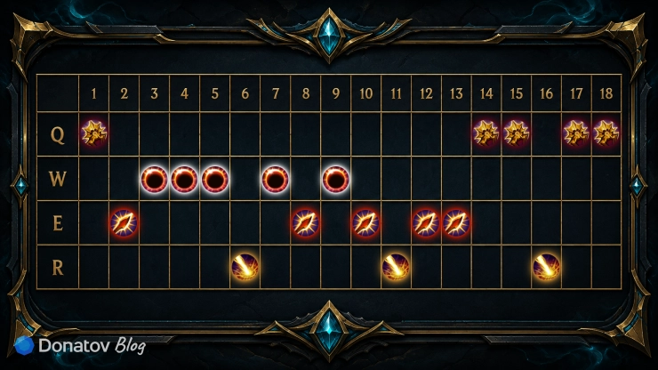 Прокачка способностей Леоны в League of Legends