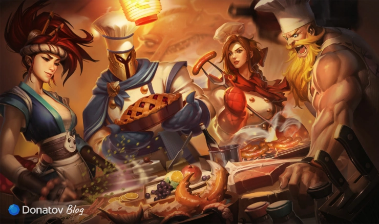 Образ «Шашлычница Леона» в League of Legends