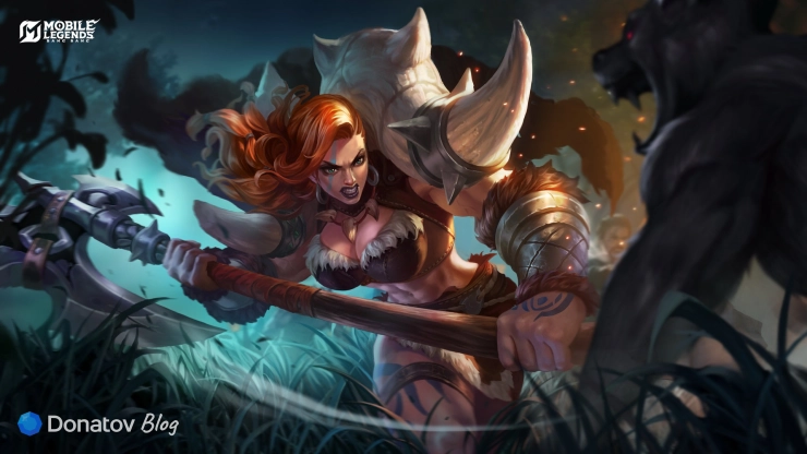 Арт Хильды из игры Mobile Legends: Bang Bang