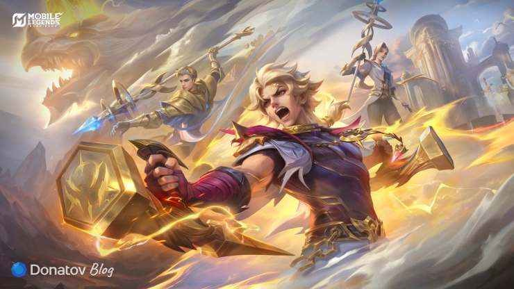 Арт Лукаса из игры Mobile Legends: Bang Bang