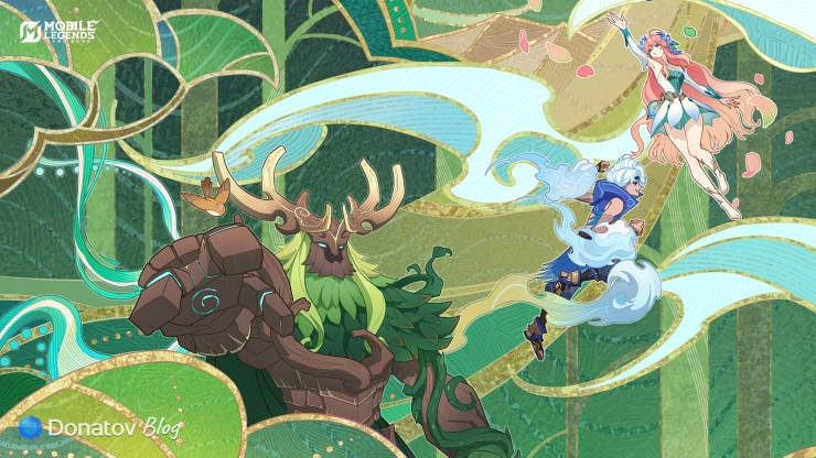 Сора, Белерик и Флорин из Mobile Legends: Bang Bang