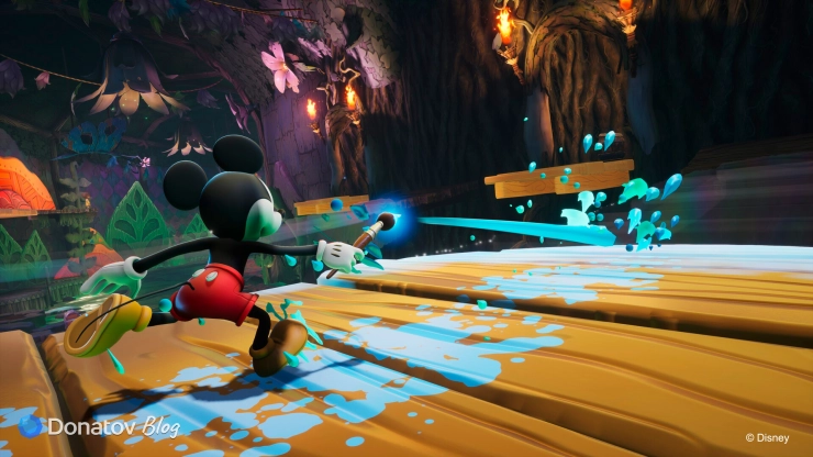 Микки Маус в Disney Epic Mickey: Rebrushed