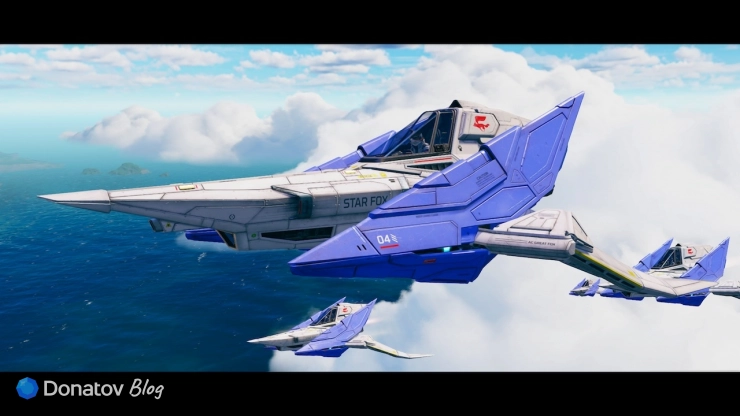 Звездолёты в Star Fox на Switch 2