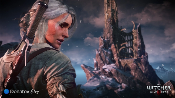 Цири в The Witcher 3: Wild Hunt — Remastered