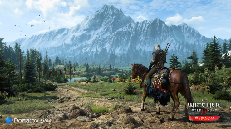 Геральт в The Witcher 3: Wild Hunt — Remastered