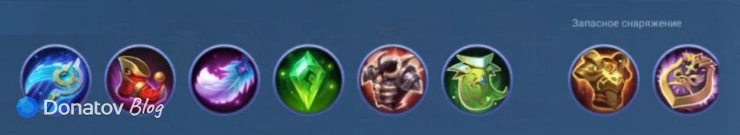 Сборка в лес для Эсмеральды из Mobile Legends: Bang Bang