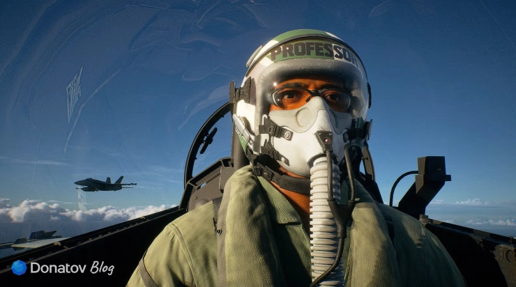 «Профессор» в Ace Combat 8: Wings of Theve