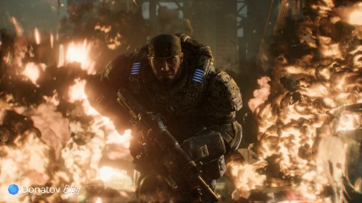 Эпичный и красивый Gears of War: E-Day
