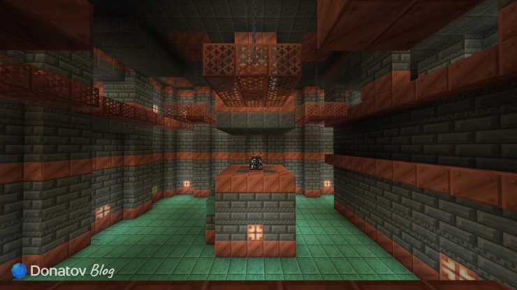 Спаунер в камере испытаний в Minecraft