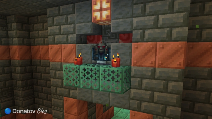 Зловещее хранилище в Minecraft