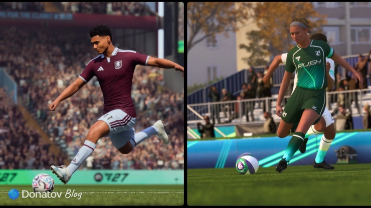 Кадр из трейлера EA Sports FC 27