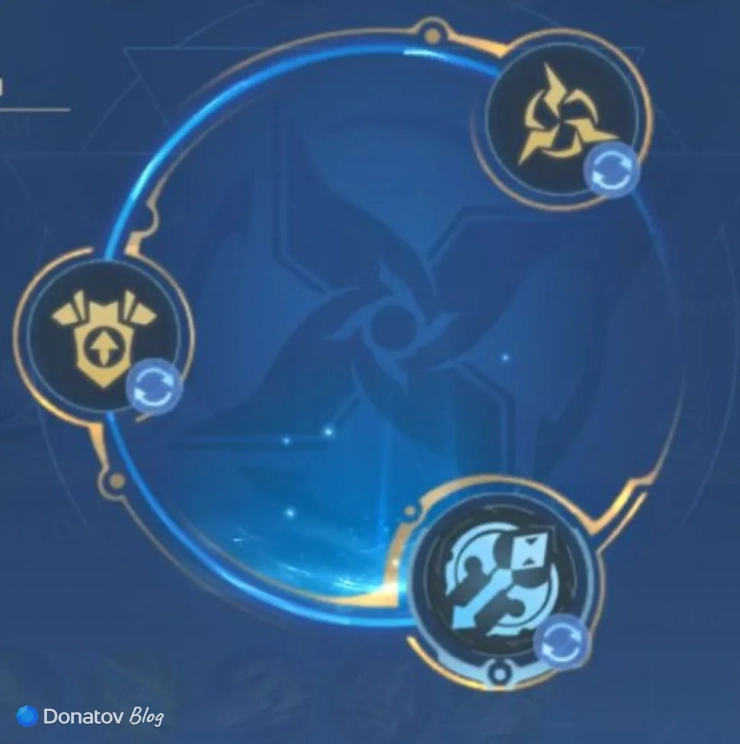 Ветка эмблем убийцы для Лесли из Mobile Legends: Bang Bang