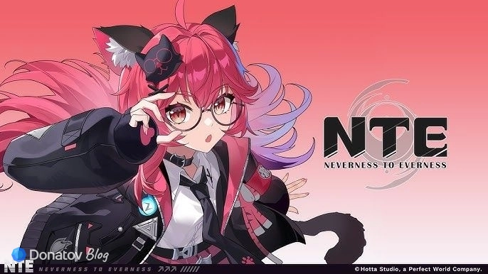 Официальный арт с Наналли в Neverness to Everness