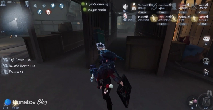 Painter в Identity V