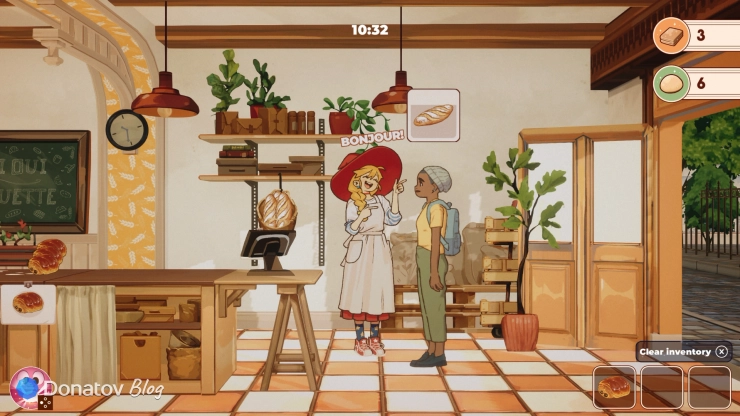 Пекарня в Париже в The Witch's Bakery