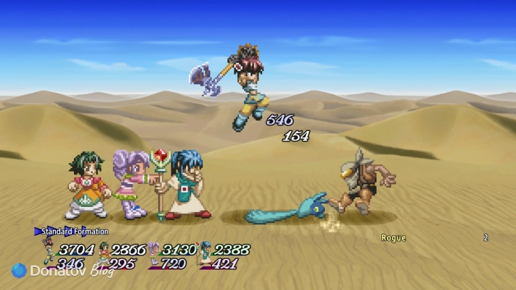 Бои в Tales of Eternia Remastered