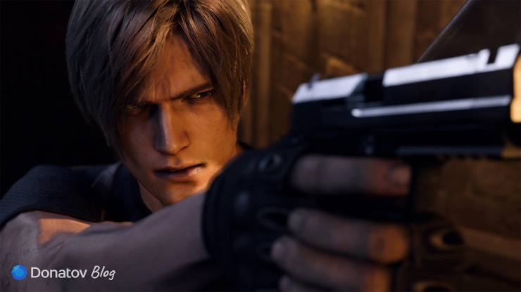 Леон Кеннеди в Resident Evil 4 на Switch 2