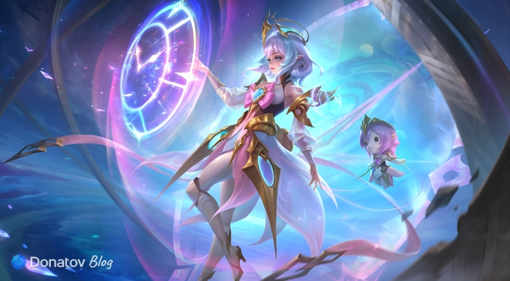 Скин на Ангелу «Аватар времени» в Mobile Legends: Bang Bang