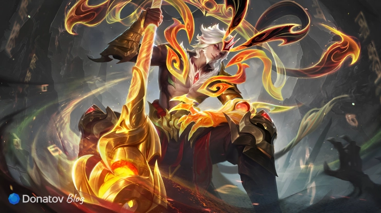 Скин на Сана «Усмиритель хаоса» в Mobile Legends: Bang Bang