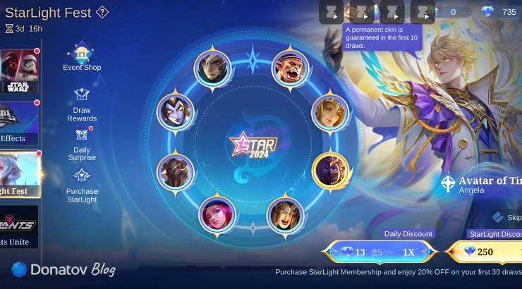 «Звёздный фестиваль» с Вейлом в Mobile Legends: Bang Bang