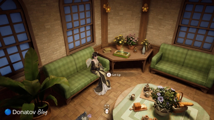Как выглядит уровень Inside the Daisy Inn игры Crane Flight в Infinity Nikki