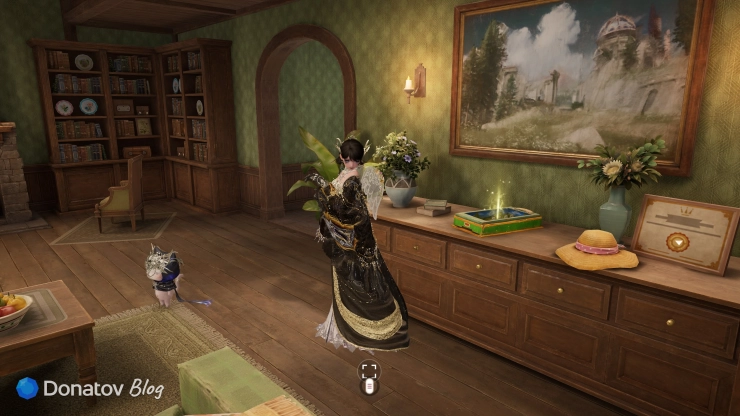 Как выглядит уровень Nonoy's Home Living Room игры Crane Flight в Infinity Nikki