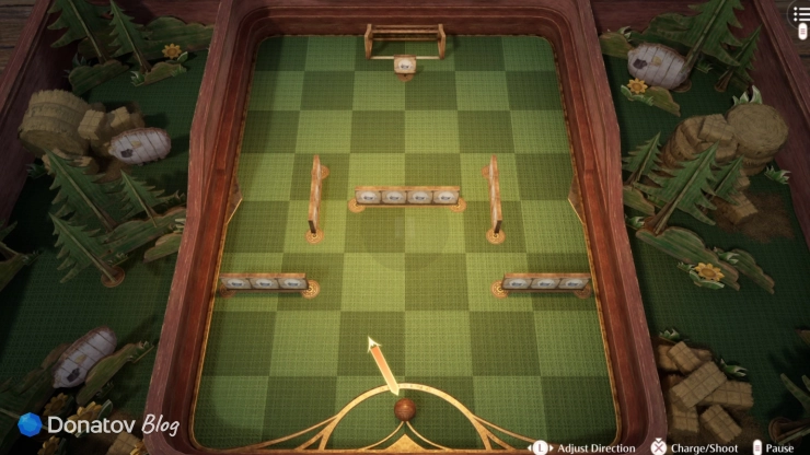 Как пройти уровень Behind the Bug Catcher's Cabin игры Marble King в Infinity Nikki