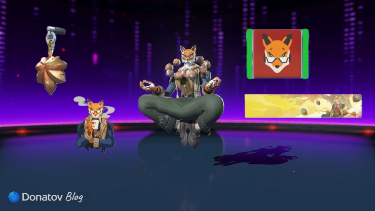 Набор косметики Дзенъятты из боевого пропуска 5 сезона Overwatch