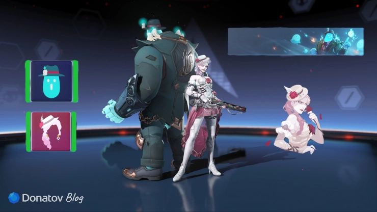 Набор косметики Эш из боевого пропуска 5 сезона Overwatch