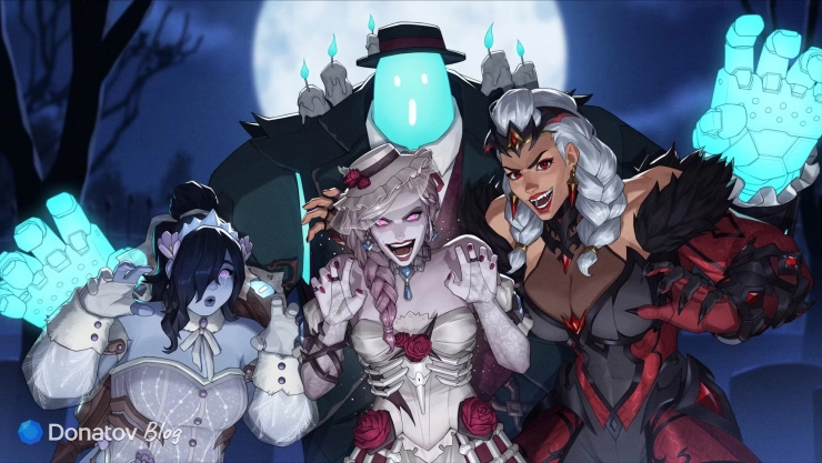Заглавный арт 5 сезона Overwatch
