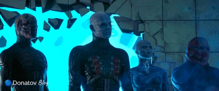 Пинхед, Щелкун, Глубокая Глотка и Шарик — сенобиты в обзоре Hellraiser: Revival