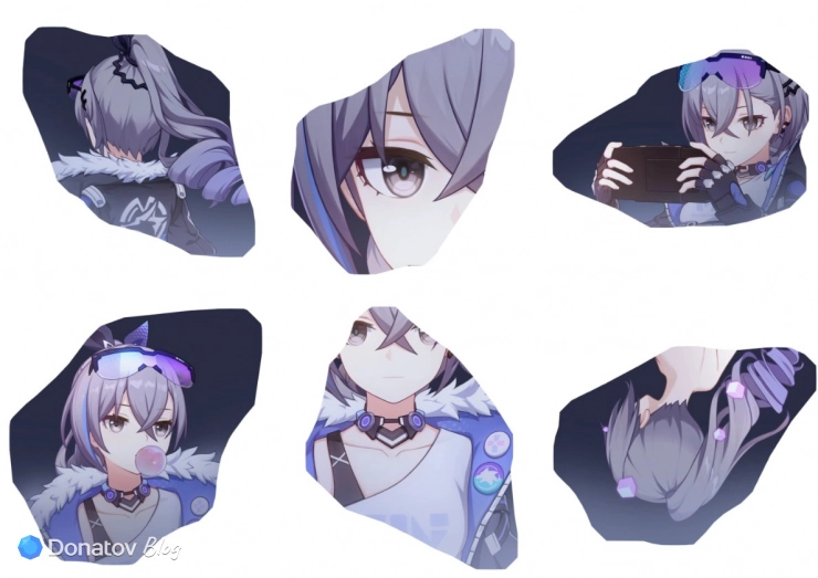 Эйдолоны Серебряного Волка из Honkai: Star Rail