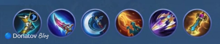 Сборка снаряжения на Наталью из Mobile Legends: Bang Bang