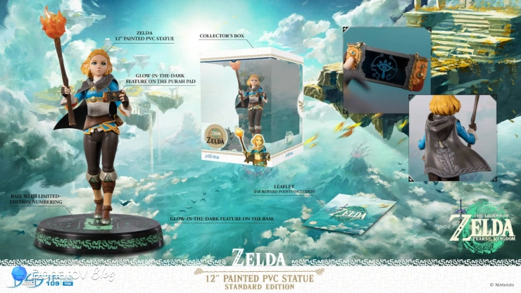 First 4 Figures анонсировали статую Зельды из Tears of the Kingdom