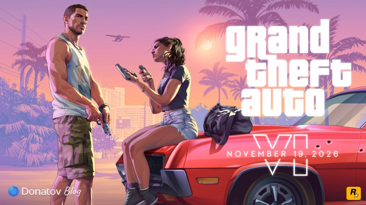GTA 6 на PS5: дата выхода и трейлер