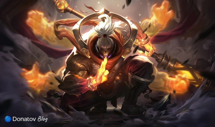 Образ «Посох бога Джакс» в League of Legends